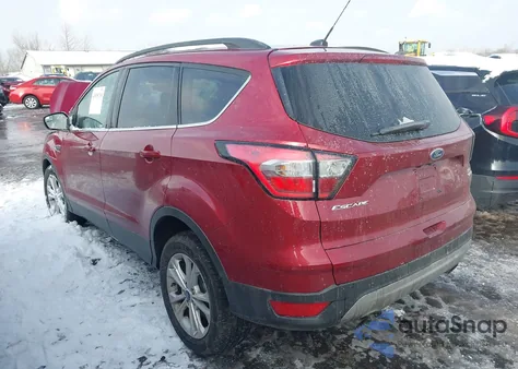 2018 Ford Escape Se from USA, damaged, VIN 1FMCU0GDXJUC30404